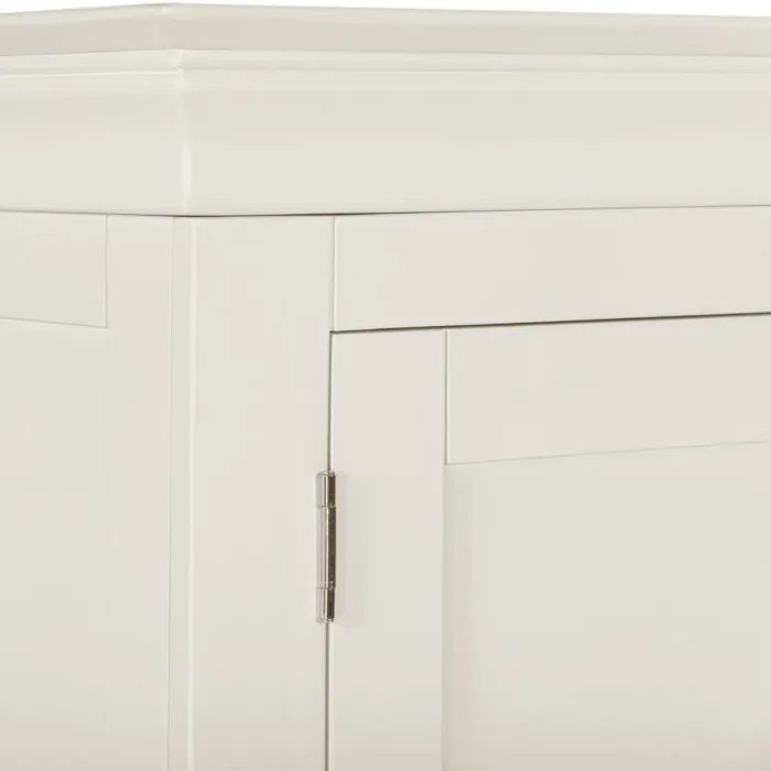 Bordeaux 3 Door Wardrobe - Ivory