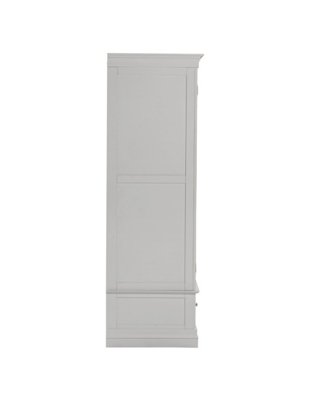 Bordeaux 2 Door Wardrobe - Pebble Grey