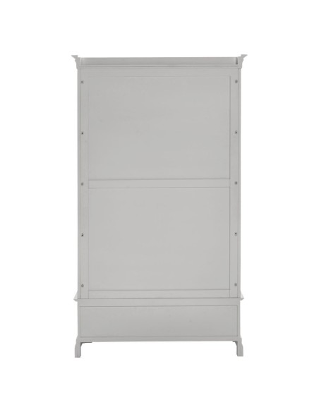 Bordeaux 2 Door Wardrobe - Pebble Grey