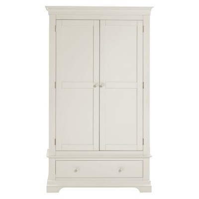 Bordeaux 2 Door Wardrobe - Ivory