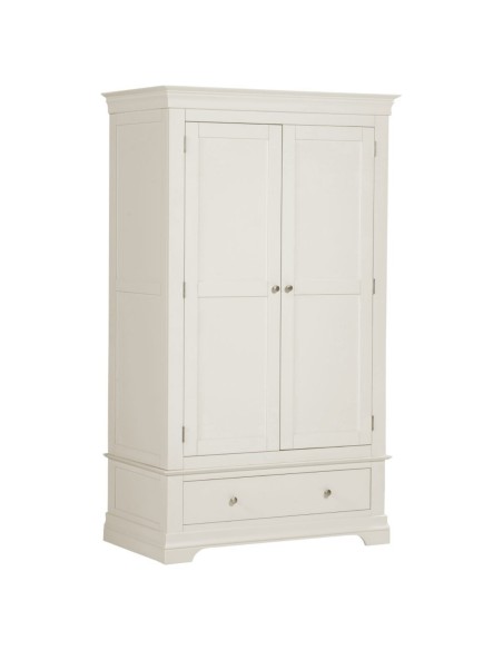 Bordeaux 2 Door Wardrobe - Ivory