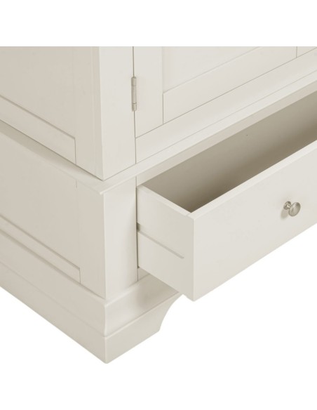 Bordeaux 2 Door Wardrobe - Ivory