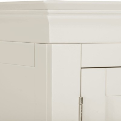 Bordeaux 2 Door Wardrobe - Ivory