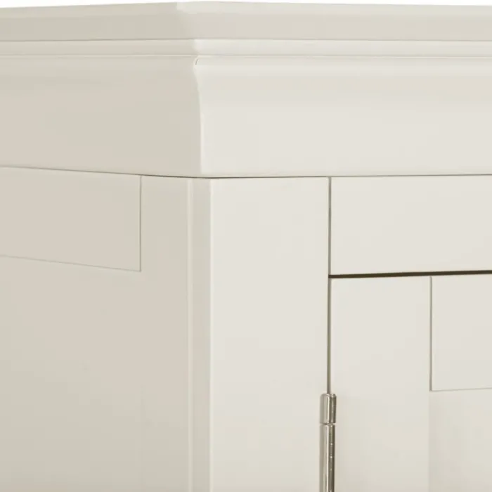 Bordeaux 2 Door Wardrobe - Ivory