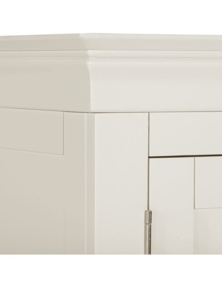 Bordeaux 2 Door Wardrobe - Ivory