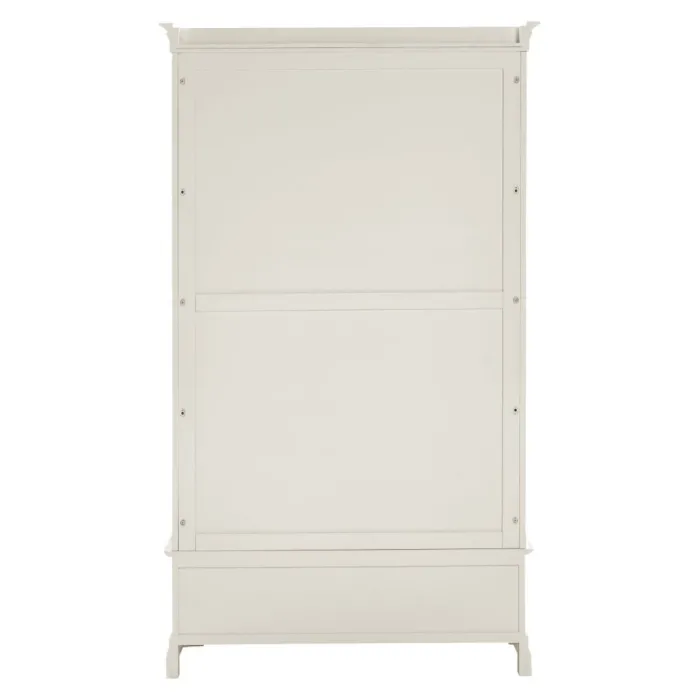 Bordeaux 2 Door Wardrobe - Ivory