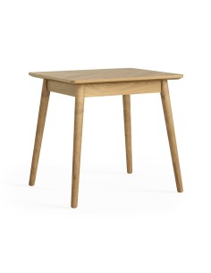 Chrisley 800 x 700 mm Bistro Dining Table - Herringbone Oak