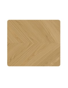 Chrisley 800 x 700 mm Bistro Dining Table - Herringbone Oak 2