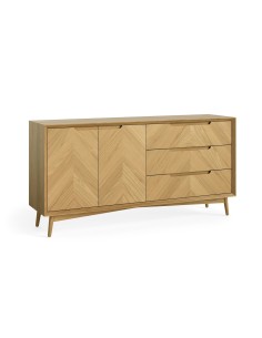 Chrisley Large Sideboard - Herringbone Oak