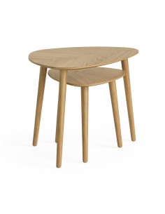 Chrisley Nest of Table - Herringbone Oak