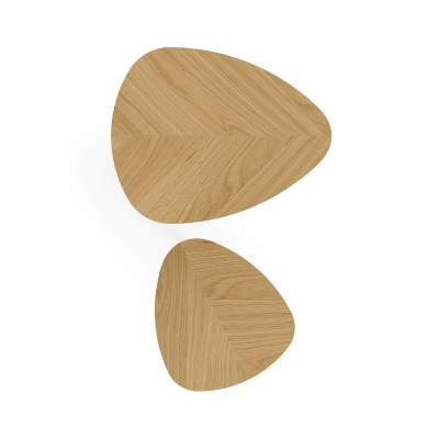 Chrisley Nest of Table - Herringbone Oak