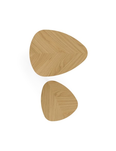 Chrisley Nest of Table - Herringbone Oak