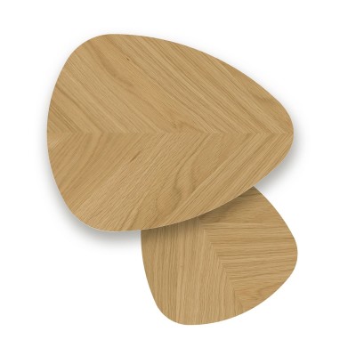 Chrisley Nest of Table - Herringbone Oak