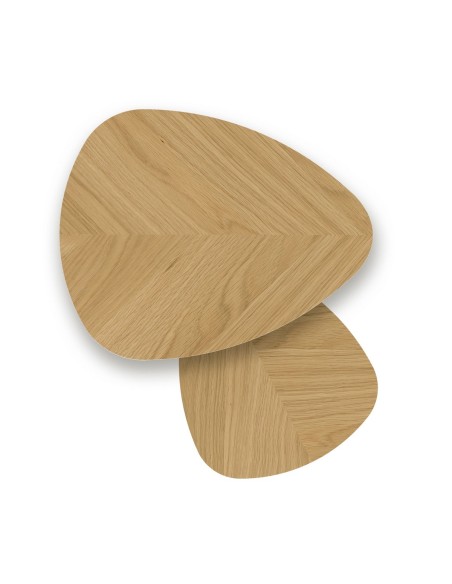 Chrisley Nest of Table - Herringbone Oak