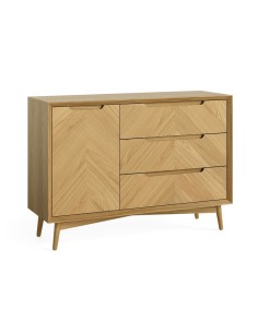 Chrisley Small Sideboard - Herringbone Oak 2