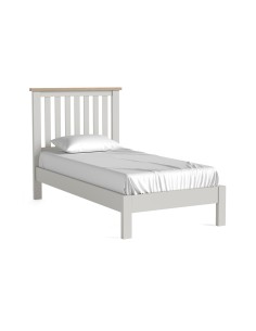 Turnberry 3ft Slatted Low Foot End Bedframe - Grey