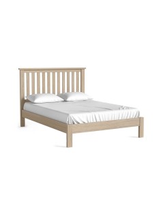 Turnberry 5ft Slatted Low Foot End Bedframe - Oak 2