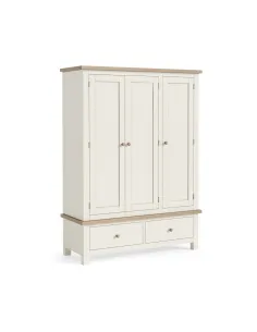 Turnberry Triple Wardrobe - Coconut