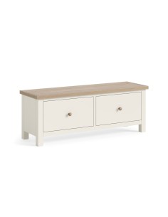 Turnberry Large 2 Drawer Bench - Coconut 2