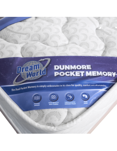 Dunmore Pocket Memory Dream World Mattress 2