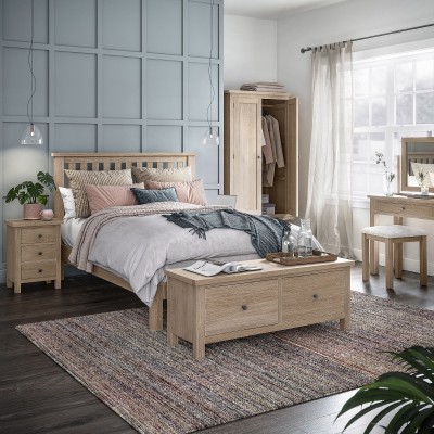Turnberry Bedside Locker - Oak