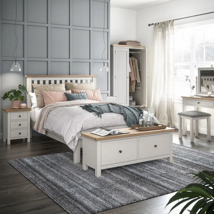 Turnberry Bedside Locker - Coconut