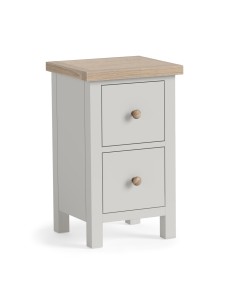 Turnberry Narrow Bedside Locker - Grey