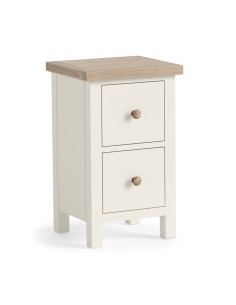 Turnberry Narrow Bedside Locker - Coconut