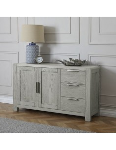 Tulip Large Sideboard  - Grey Stain Oak