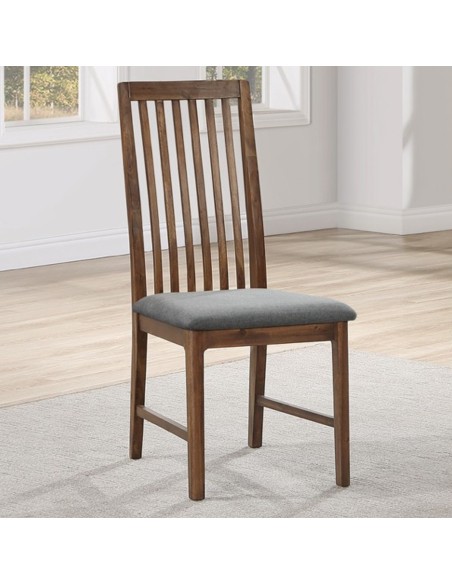 Monterey Dining Chair - Acacia/Grey