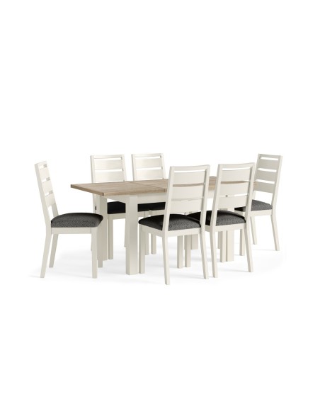 Turnberry Extending Dining Table - Coconut