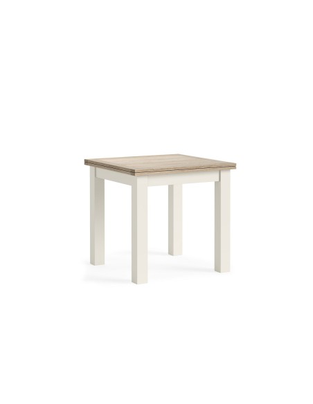 Turnberry Flip Top Dining Table - Coconut