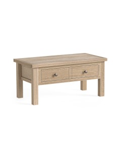 Turnberry Coffee Table With Drawer - Oak