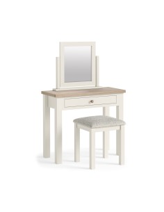 Turnberry Single Drawer Desk - Coconut