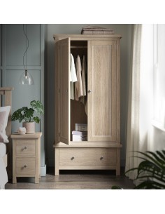 Turnberry Gents Wardrobe - Oak