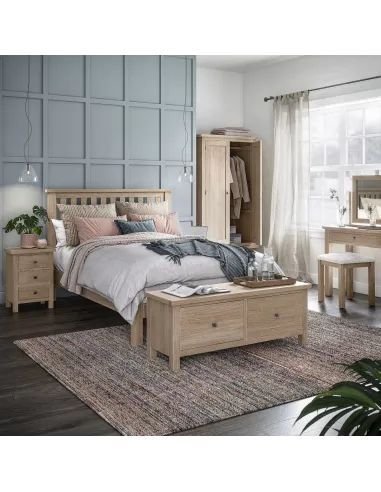 Turnberry Gents Wardrobe - Oak