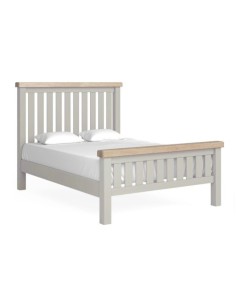 Marbury 6ft Slatted Bedframe - Light Grey