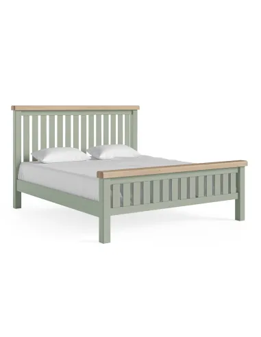 Marbury 4ft6 Slatted Bedframe - Sage