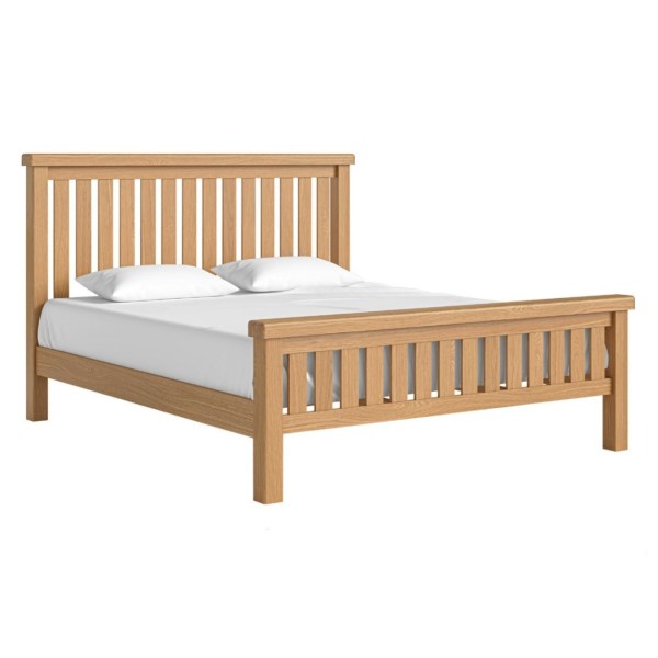 Gia 6ft Slatted Bedframe - Oak