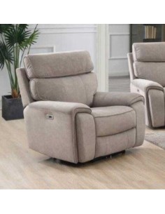 Avenue Electric Recliner Armchair - Beige