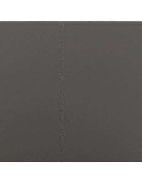 Prado 5ft Plus Storage Bedframe - Grey Faux Leather