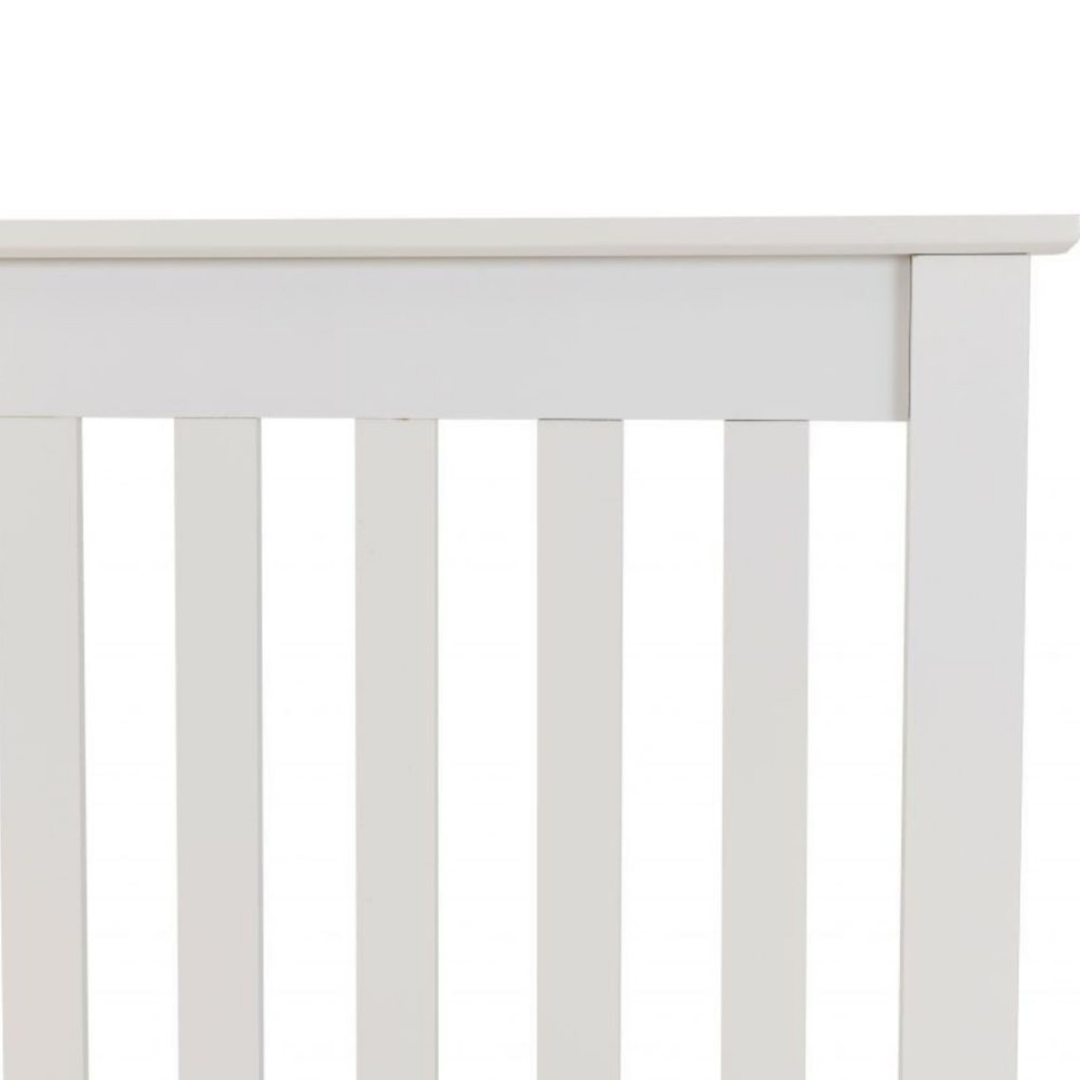 Monaco 5FT Low End Bed - White