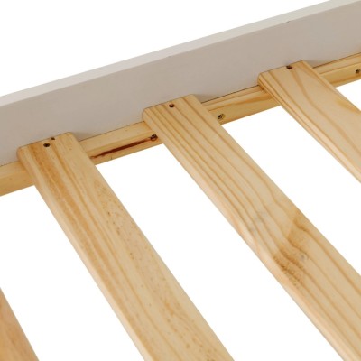 Monaco 4FT High End Bed - White