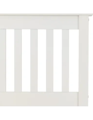 Monaco 3FT Low End Bedframe - White