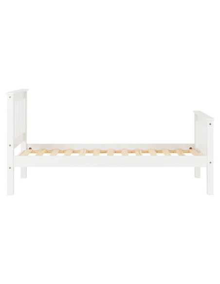 Monaco 3FT White High End Bedframe | Murphy Furniture