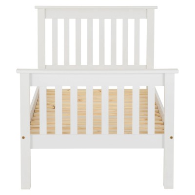 Monaco 3FT White High End Bedframe | Murphy Furniture