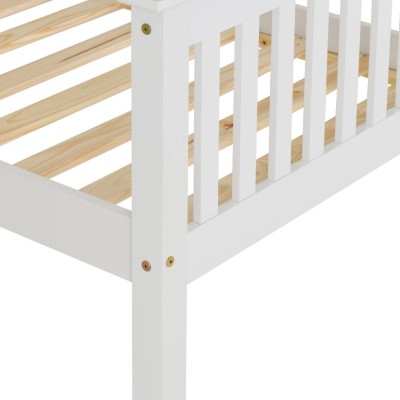 Monaco 3FT White High End Bedframe | Murphy Furniture