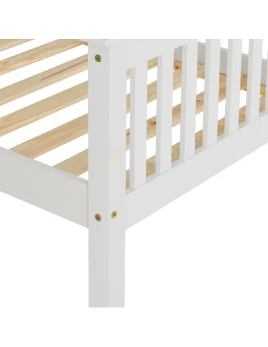 Monaco 3FT White High End Bedframe | Murphy Furniture