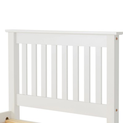 Monaco 3FT White High End Bedframe | Murphy Furniture
