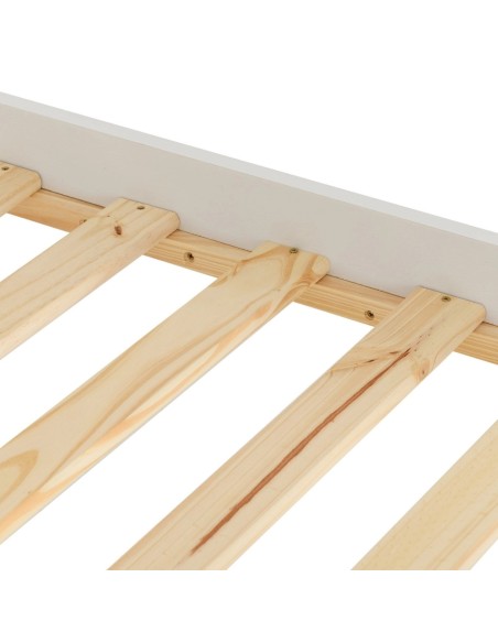 Monaco 3FT White High End Bedframe | Murphy Furniture